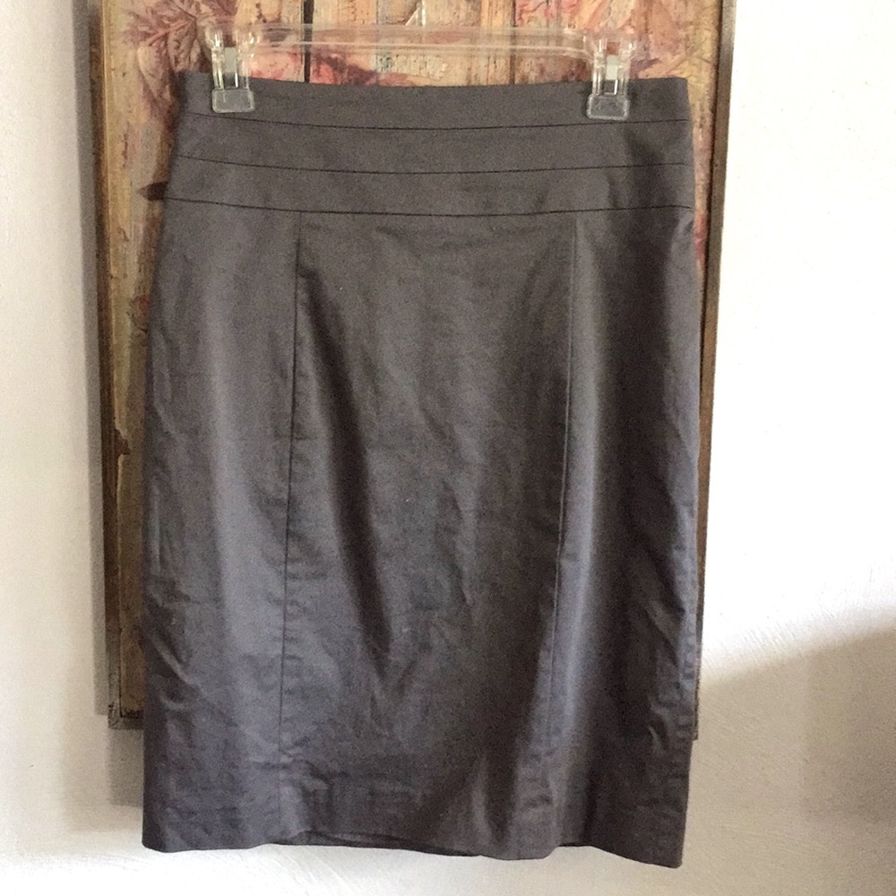 HM H&M BRAND STRETCH BACK ZIP PENCIL BODYCON MIDI SKIRT CAREER 8